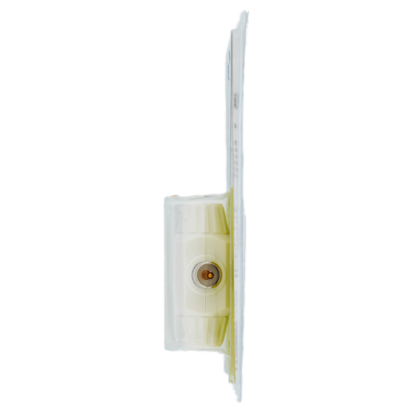 Selex Multipla Tv 1 Spina + 2 Prese Induttive Diametro 9,5 mm Bianco