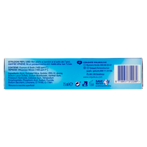 Colgate dentifricio sbiancante Sensation White 75 ml