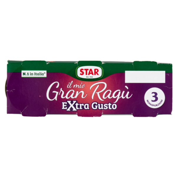 Star il mio Gran Ragù Extra Gusto 3 x 100 g