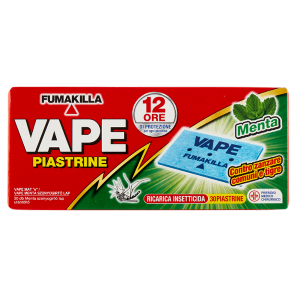 VAPE Piastrine Menta 30 pz