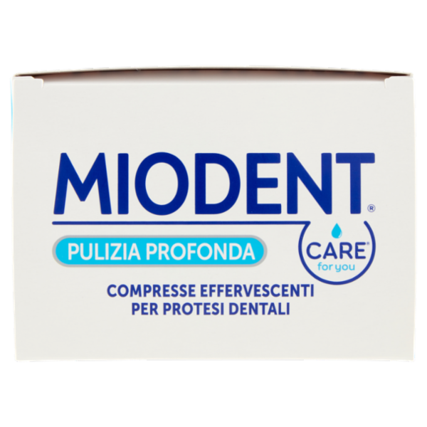Miodent Care for you Pulizia Profonda Compresse Effervescenti per Protesi Dentali 56 pz