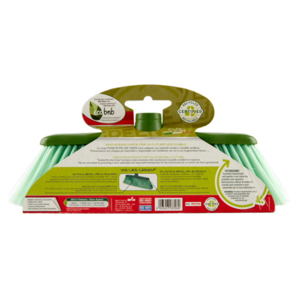 Tonkita We Like Green Scopa Ecologica per Interni