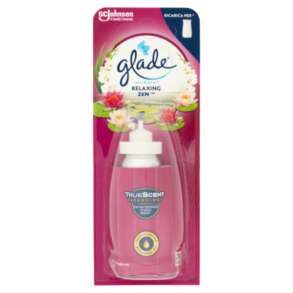 Glade Sense&Spray Ricarica, Profumatore per Ambienti, Relaxing Zen 18 ml