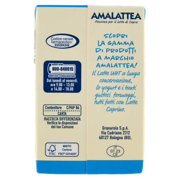 Amalattea Latte di Capra Intero 500 ml