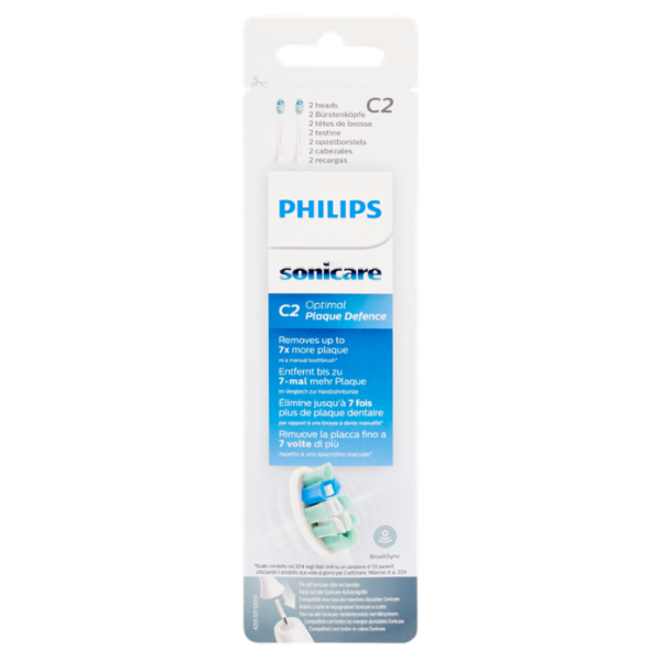 Philips sonicare C2 Optimal Plaque Defence 2 pz