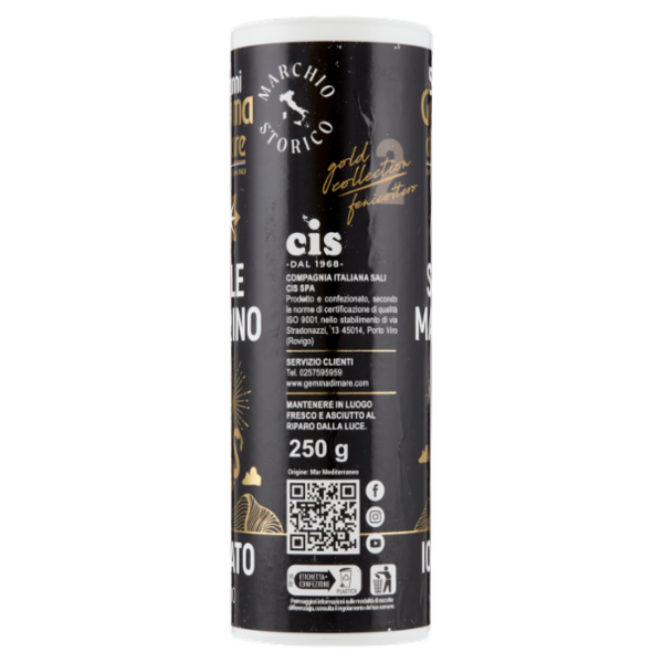 Gemma di mare Sale Marino Iodato fino 250 g