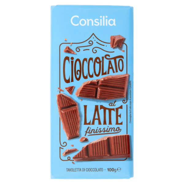 Consilia Cioccolato Finissimo al Latte 100 g