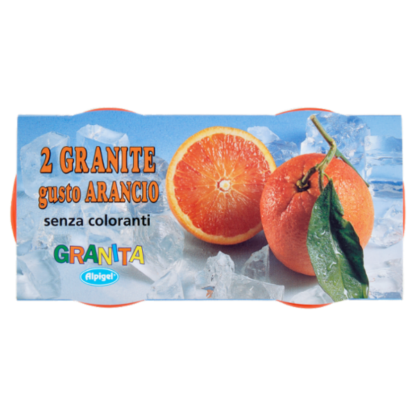 Alpigel Granite gusto Arancio senza coloranti 2 x 135 g