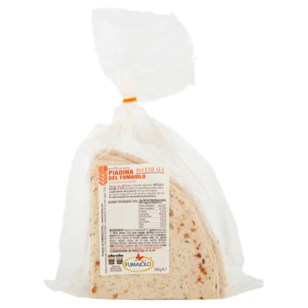 Fumaiolo Linea Benessere Piadina del Fumaiolo 10 Cereali 350 g