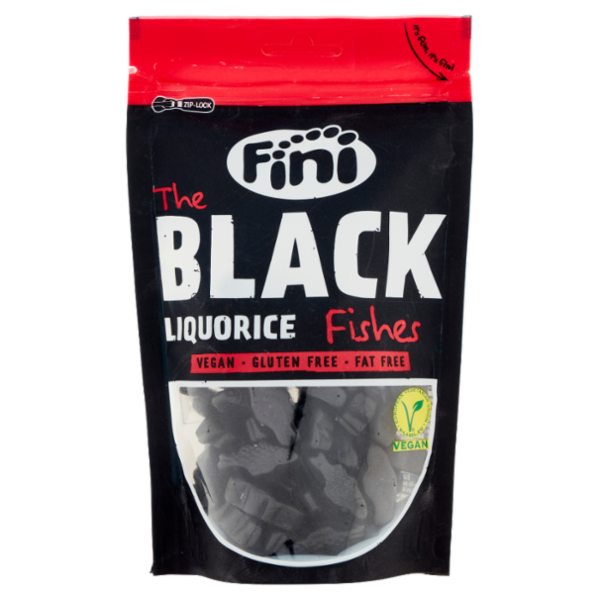 Fini the Black Liquorice Fishes 180 g