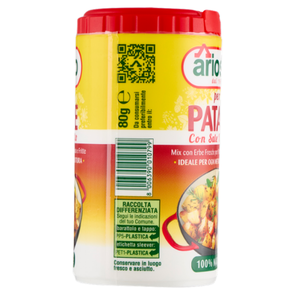 ariosto per Patate con Sale Iodato 80 g