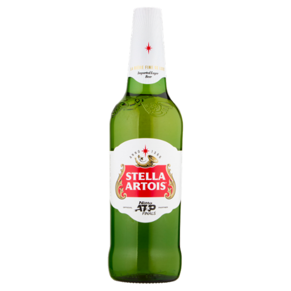 STELLA ARTOIS Birra lager belga bottiglia 66cl