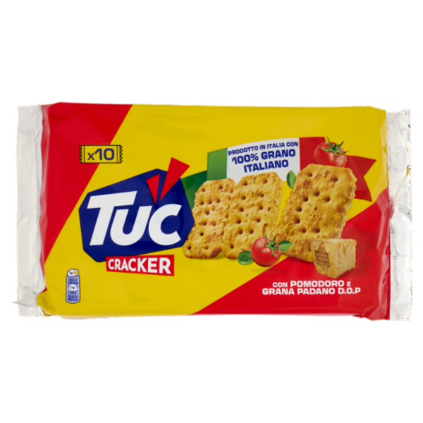 Tuc Cracker con Pomodoro e Grana Padano cotto al forno - 315g