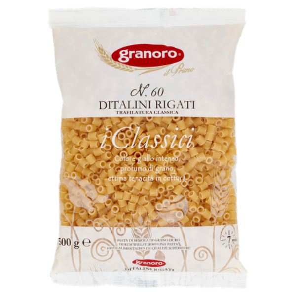 granoro i Classici N. 60 Ditalini Rigati 500 g