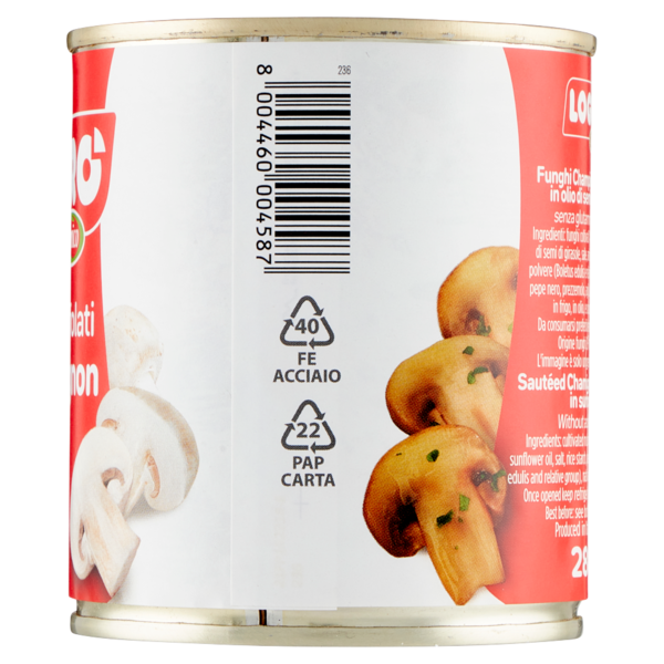 Logrò Funghi Trifolati Champignon 280 g