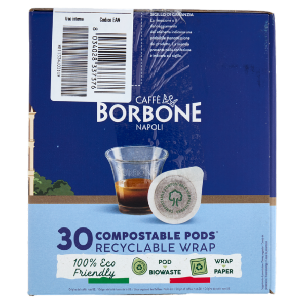 Caffè Borbone Miscela Nobile Cialde Compostabili 30 x 7,2 g