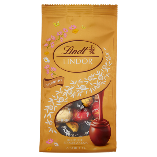 Lindt Lindor Ovetti di cioccolato Pasqua Cioccolatini assortiti 180g