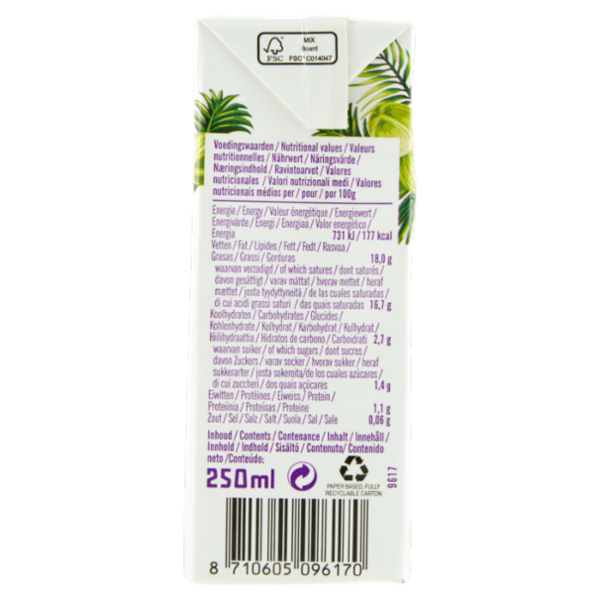 Go-Tan Asian Naturals Coconut Milk 250 ml