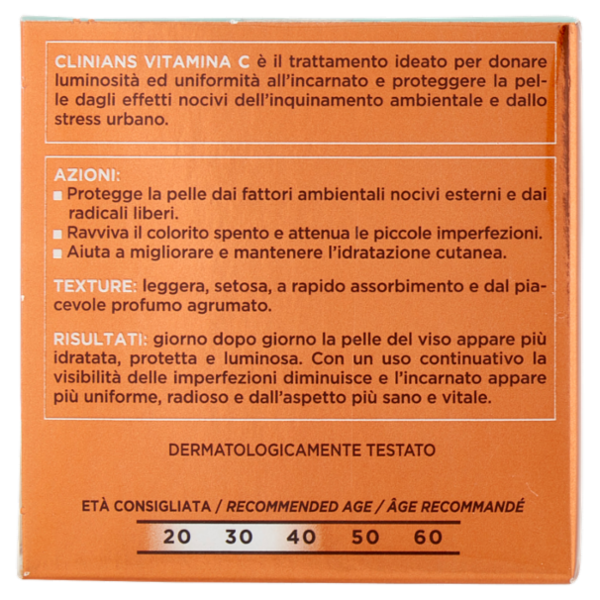 Clinians Vitamina C Trattamento Illuminante SPF15 50 mL