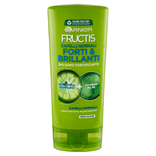 Garnier Balsamo Fructis Capelli Normali, Capelli Forti e Brillanti, 200 ml