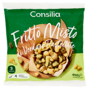 Consilia Verdure Miste Pastellate Surgelate 450 g