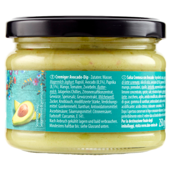 Don Enrico México Guacamole Dip 250 g