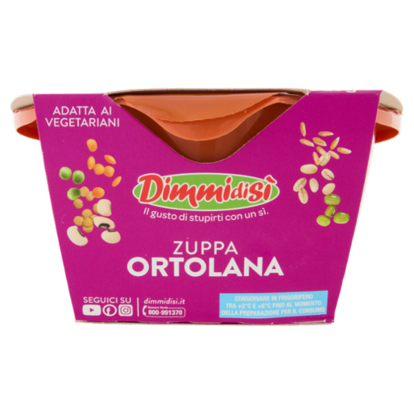 DimmidiSì le Zuppe fresche Zuppa Ortolana 620 g