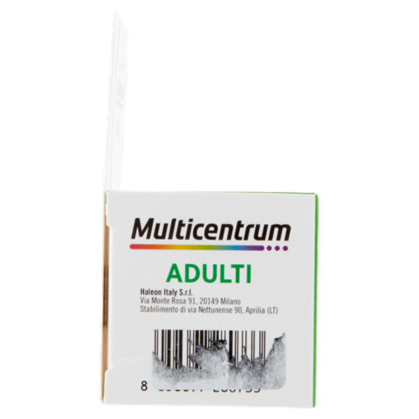 Multicentrum adulti integratore multivitaminico completo vitamina C , A 30 compresse 30 g
