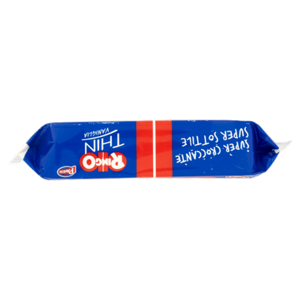 Ringo Thin Vaniglia Biscotti Sottili e Croccanti Farciti con Crema Vaniglia Snack Merenda 6 porz 234