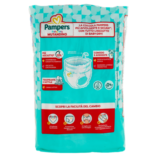 Pampers Baby-dry Mutandino Junior 14 pz