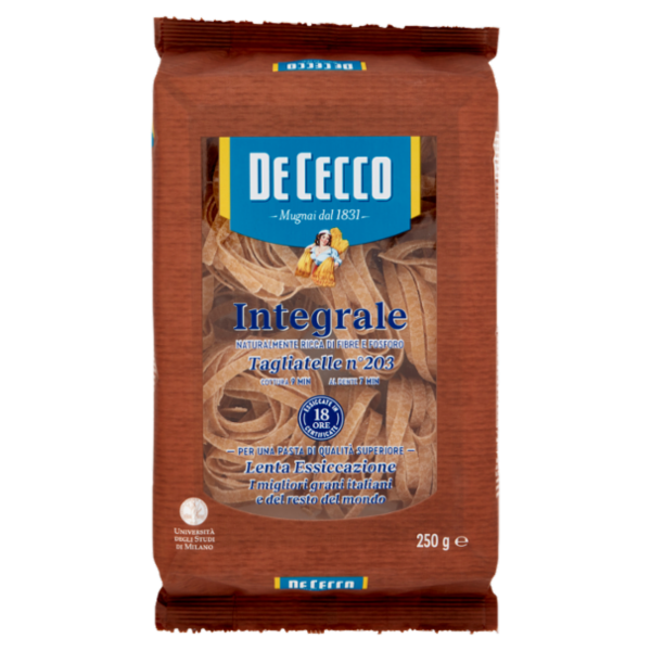 De Cecco Integrale Tagliatelle n° 203 250 g