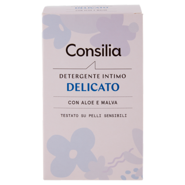 Consilia Detergente Intimo Delicato con Estratti di Aloe e Malva 200 ml