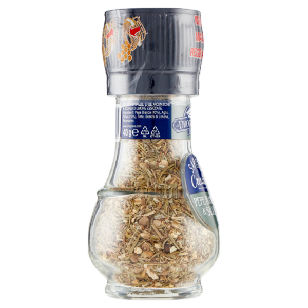 La Drogheria 1880 Sapori Creativi Pepe Bianco & Salvia 40 g
