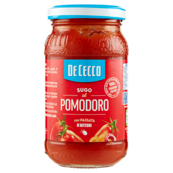 De Cecco Sugo al Pomodoro con Passata di Datterini 200 g
