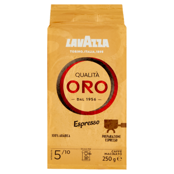 Lavazza Qualità Oro Espresso Caffè Macinato 250 g