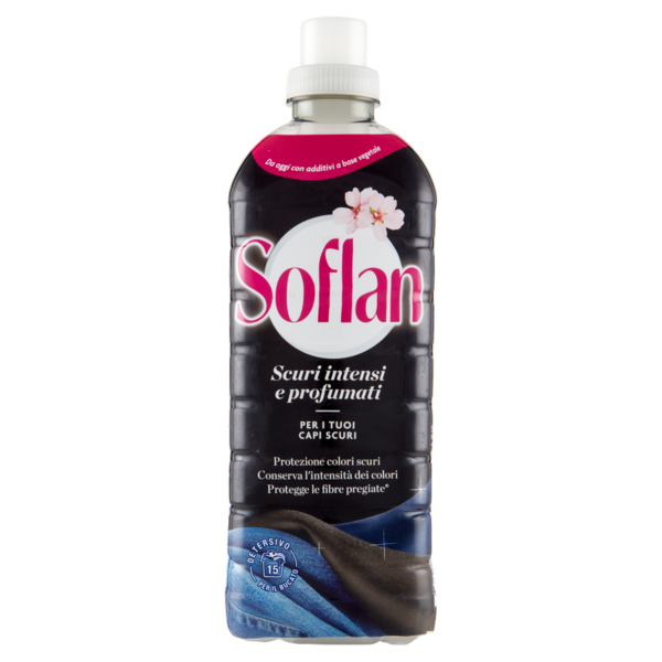 Soflan detersivo liquido, per capi scuri 900 ml