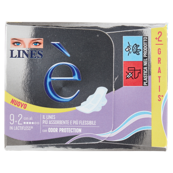 Lines è con ali 9+2 pz