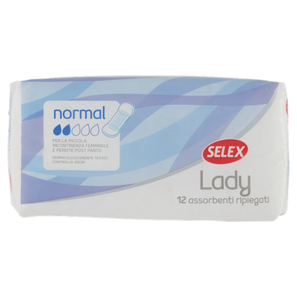 Selex Assorbenti Lady Normal Ripiegati 12 pezzi