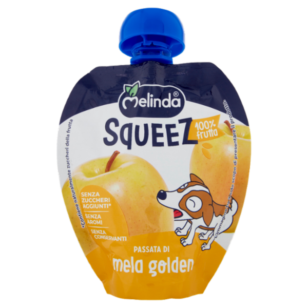 Melinda Squeez 100% frutta Passata di mela golden 90 g
