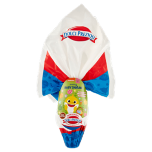 Dolci Preziosi Uova Di Pasqua Cioccolato Finissimo Al Latte Pinkfong Baby Shark 150 g
