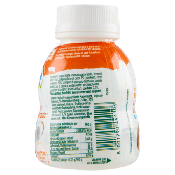 mila Yogurt Drink Senza Lattosio* Cocco 200 g