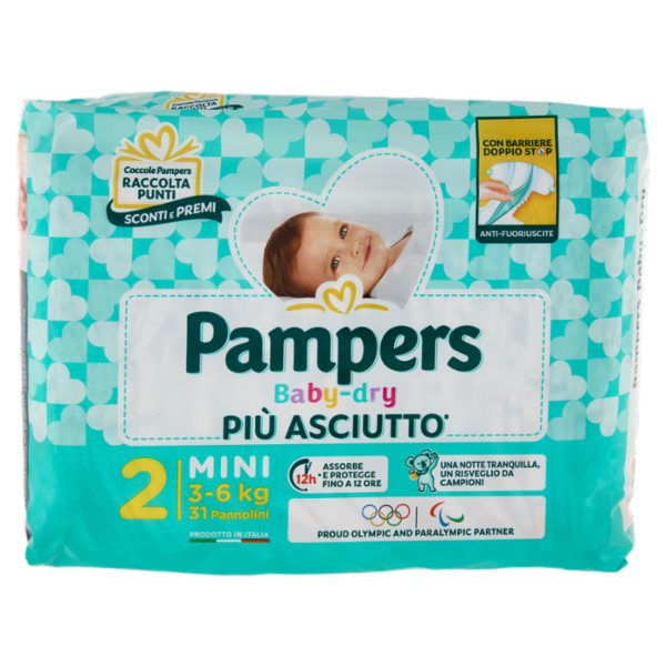 Pampers Baby-dry Mini 31 pz