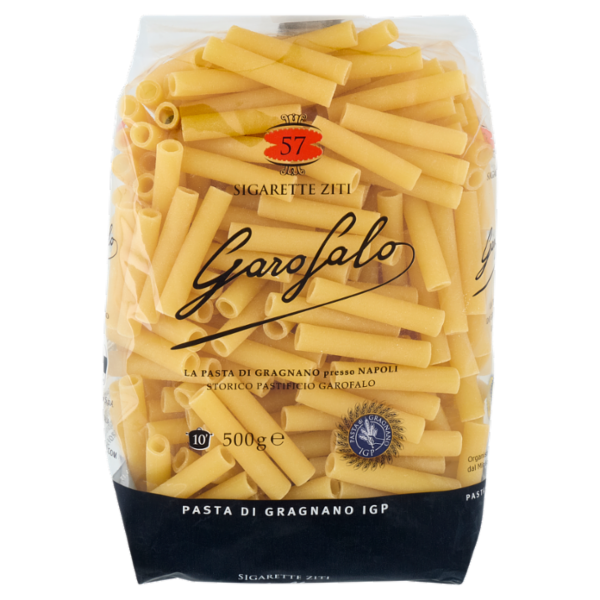 Garofalo Sigarette Ziti 57 Pasta di Gragnano IGP 500 g