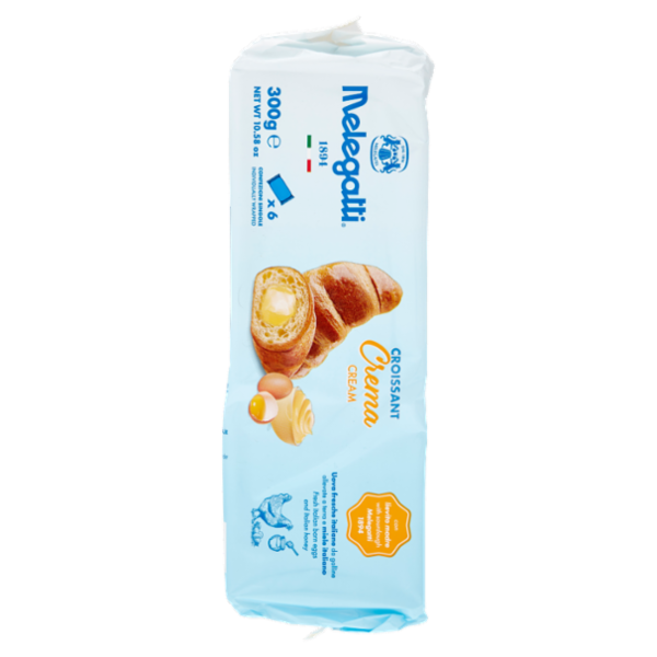 Melegatti 1894 Croissant Crema 6 x 50 g