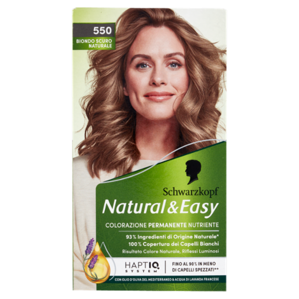 Schwarzkopf Natural&Easy 550 Biondo Scuro Naturale