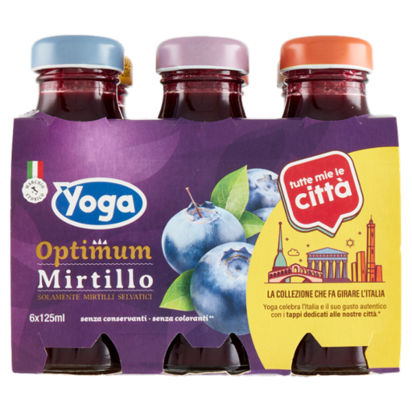 Yoga Optimum Mirtillo 6 x 125 ml