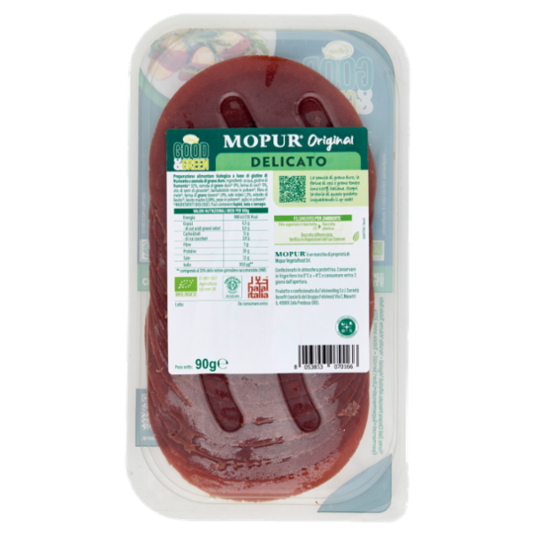 Good & Green Bio Mopur Delicato Affettato Vegetale 90 g