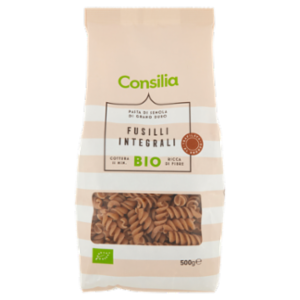 Consilia Pasta Di Semola Integrale Fusilli Biologici 500 g