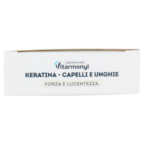 Laboratoires Vitarmonyl Keratina Capelli e Unghie Forza e lucentezza 30 Capsule 12,15 g