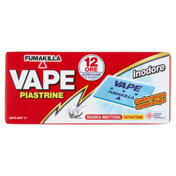 VAPE Piastrine Inodore 30 pz